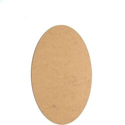 MDF CUTOUT OVAL 12 INCH